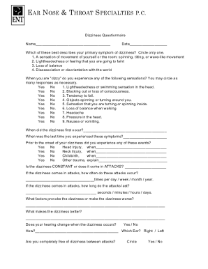 dizziness handicap inventory online dizziness handicap inventory online