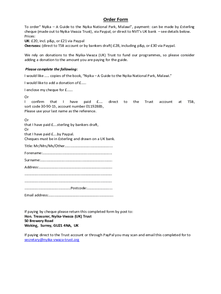 Form preview