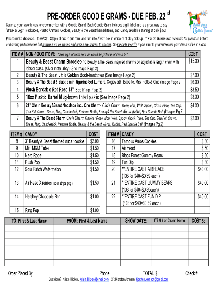 Form preview
