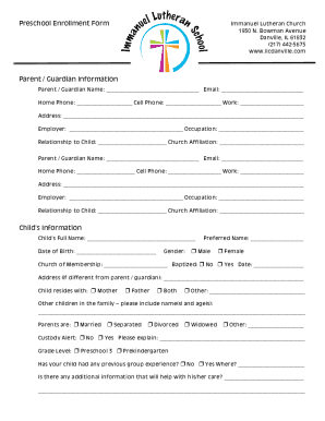 Form preview
