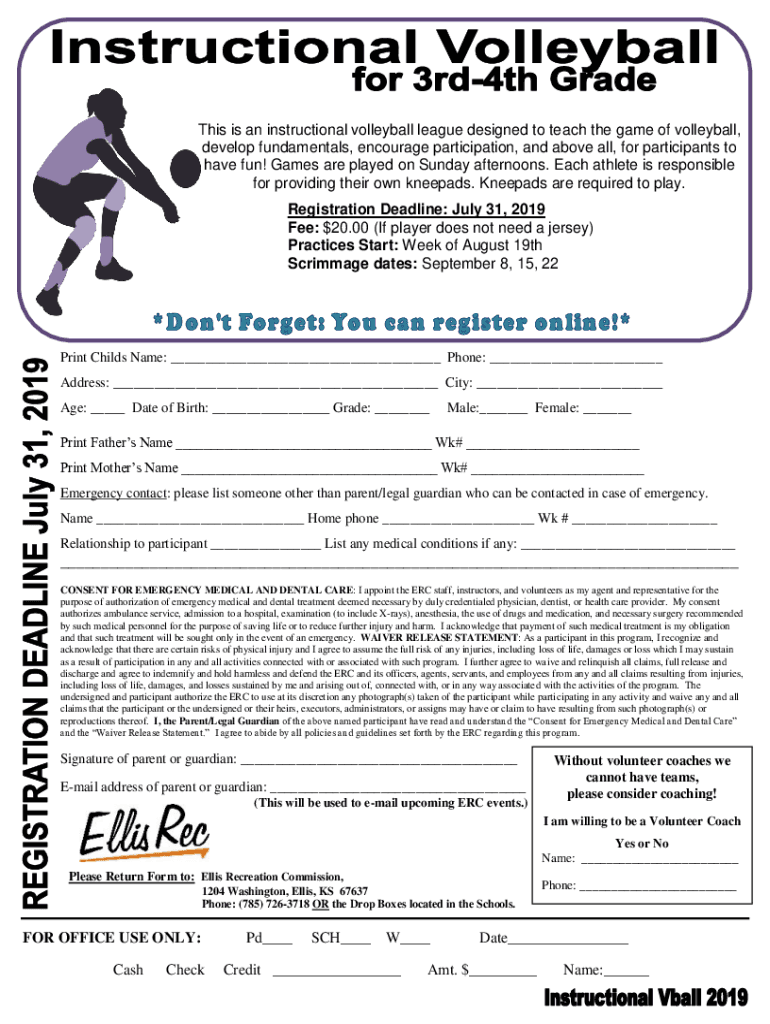 Fillable Online Volleyball Drills and Games for Students from K-12 Fax ...