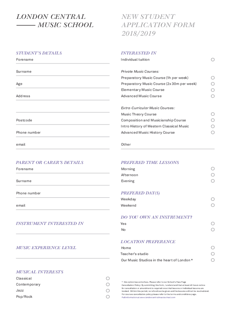 Form preview