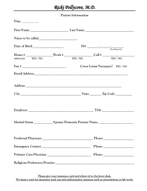 Form preview