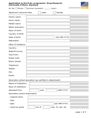 Form preview