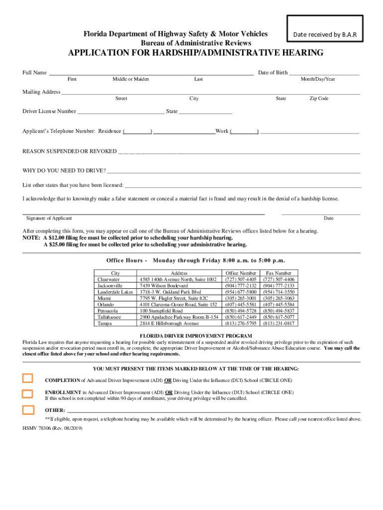 Apply For Hardship License Online Fill Out Sign Online DocHub