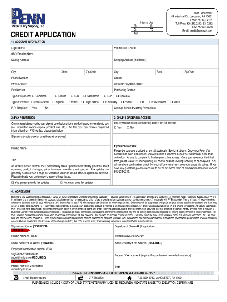 DEA COMPLIANCE FORM - Penn Veterinary Supply Preview on Page 1