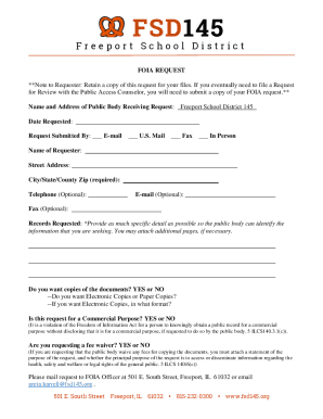 Fillable Online HACF FOIA Request Form Fax Email Print - pdfFiller