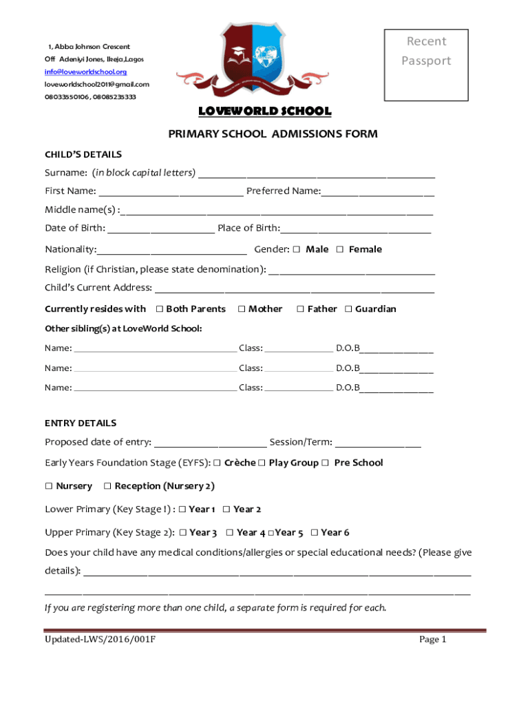 Form preview