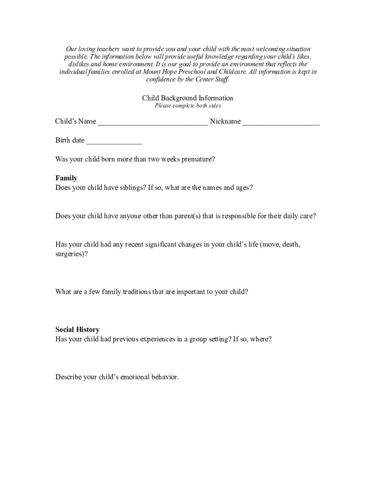 Form preview