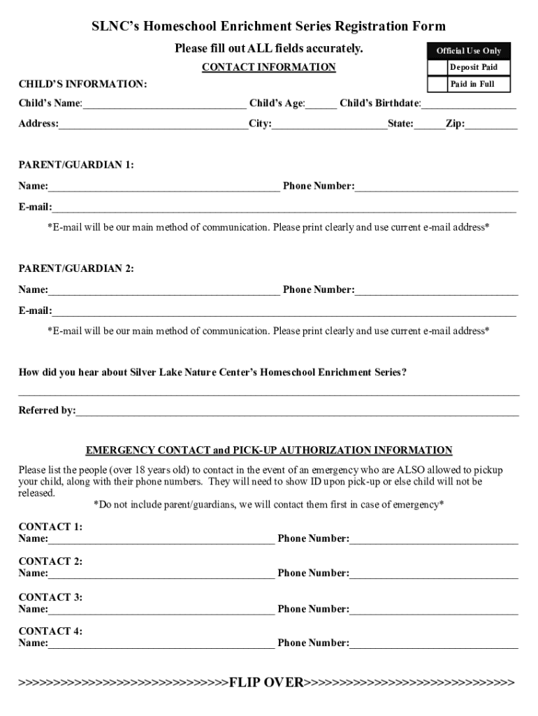 Fillable Online Printable Homeschool Record Keeping Forms Fax Email ...