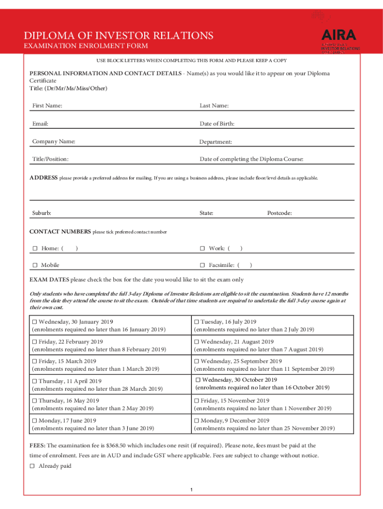 Form preview