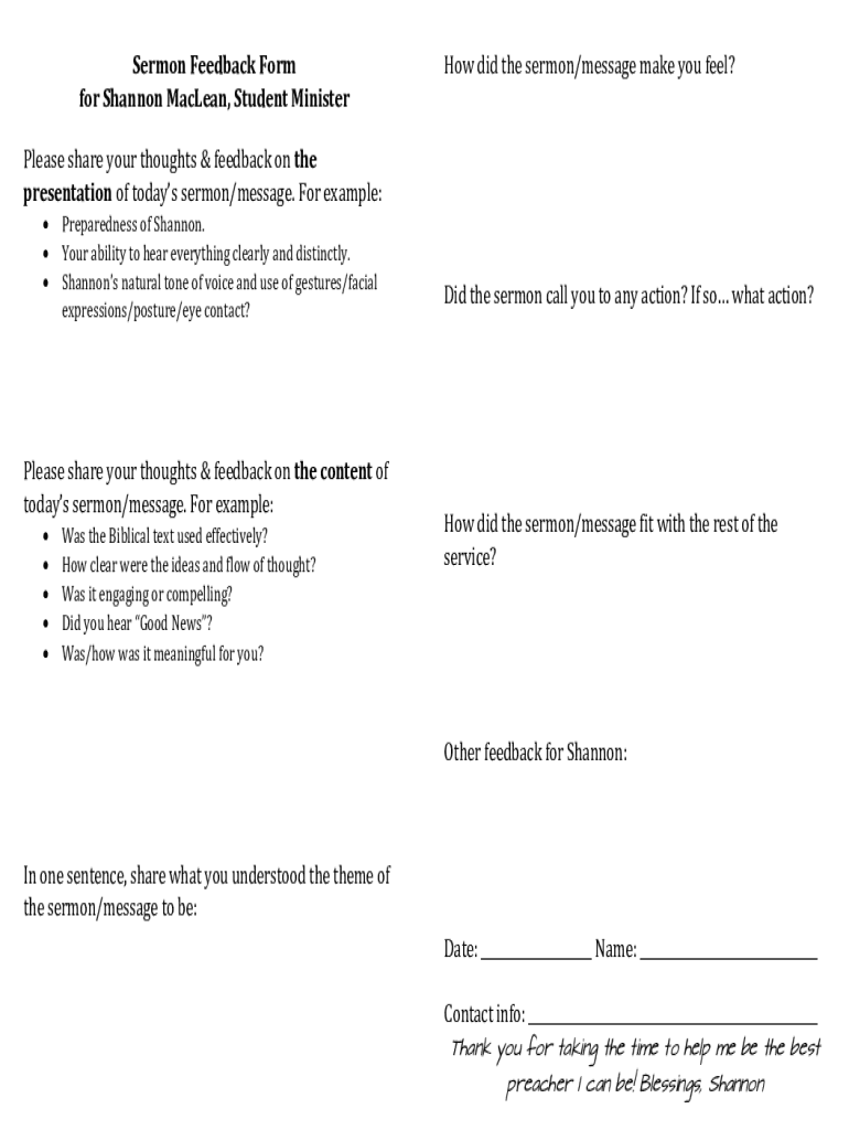 Form preview
