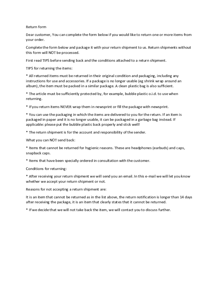 Form preview