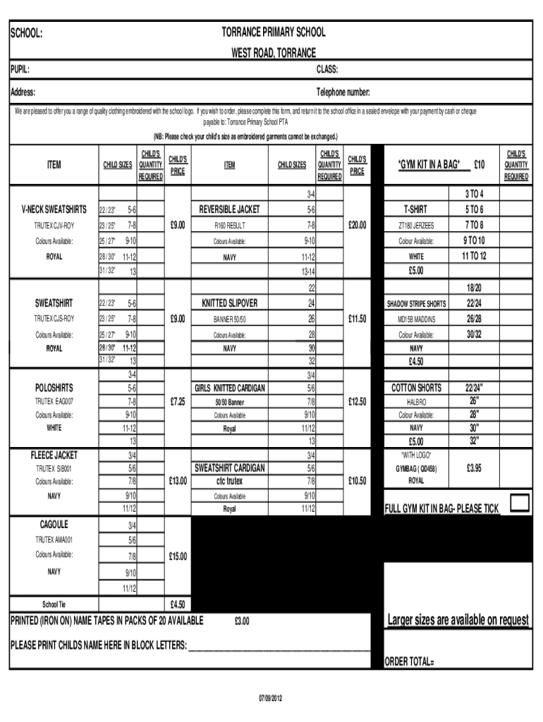 Form preview