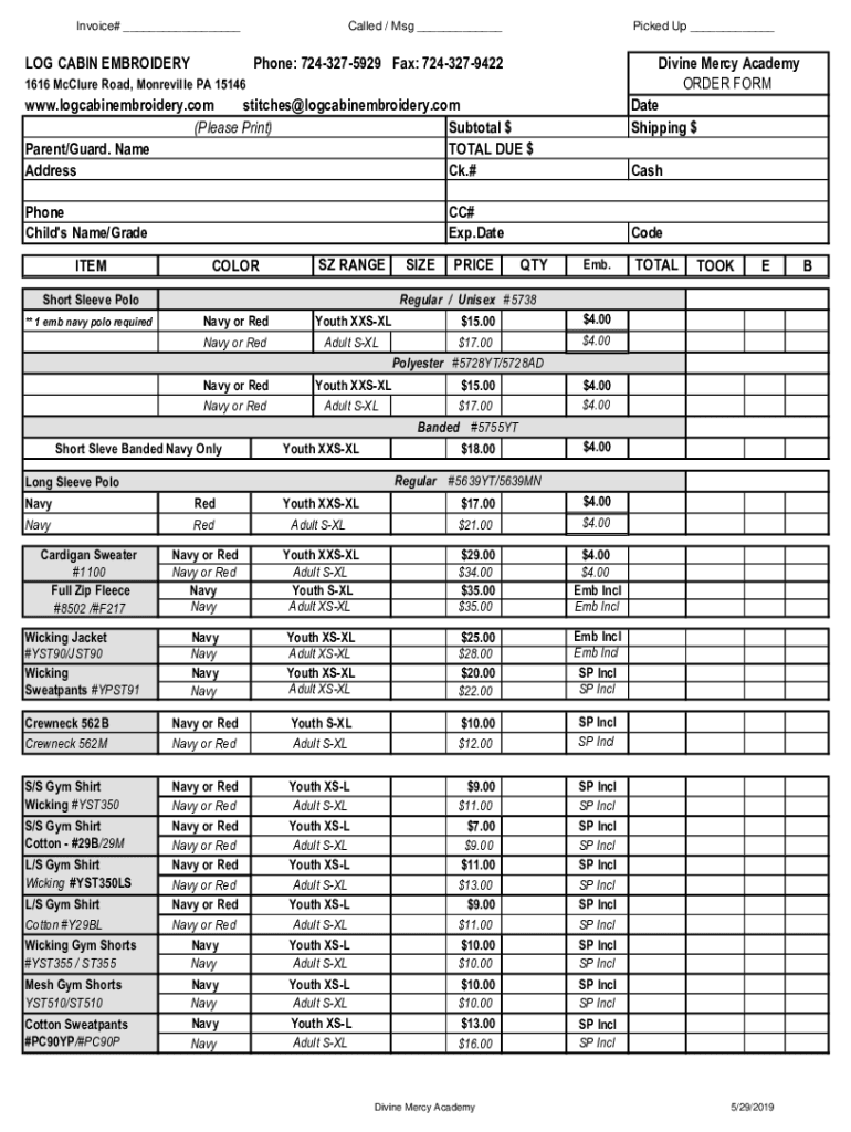 Form preview