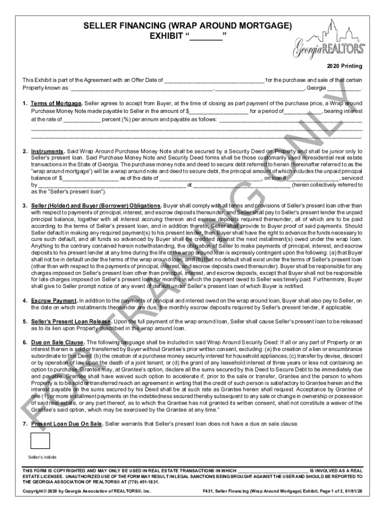 Fillable Online GA Association of REALTORS Forms Fax Email Print