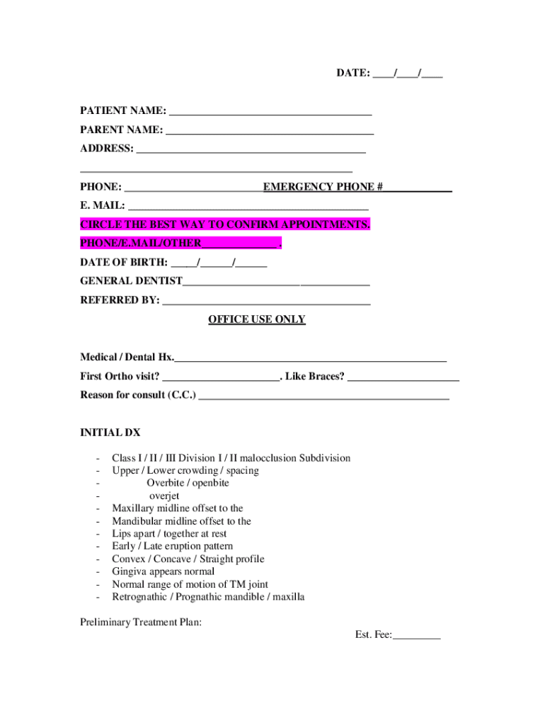 Form preview