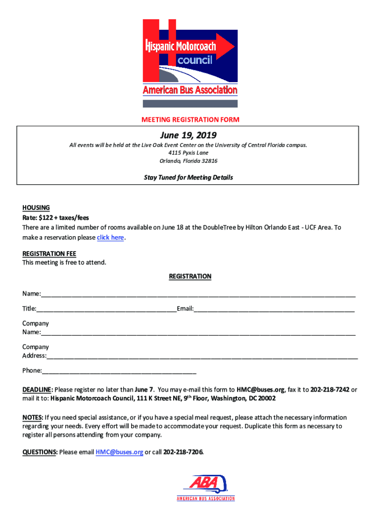 Fillable Online All events will be held at the Live Oak Event Center on the University of