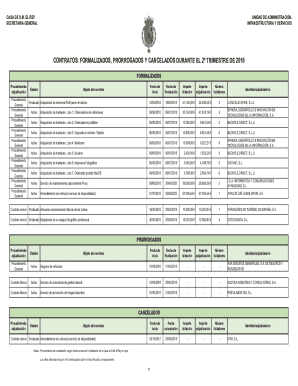 Contrato de adquisiciones y servicios
