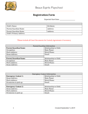 Form preview