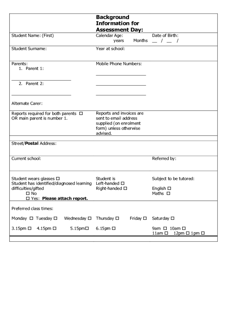 Form preview