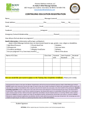 Body In Mind Massage Institute Phoenix Wellness Institute ...