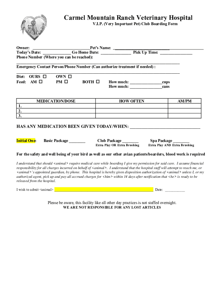 Fillable Online boardingformavianforweb Fax Email Print pdfFiller