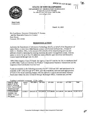 www.nhlgov/doit Labor (DoL), to enter into a Sole Source contract ...
