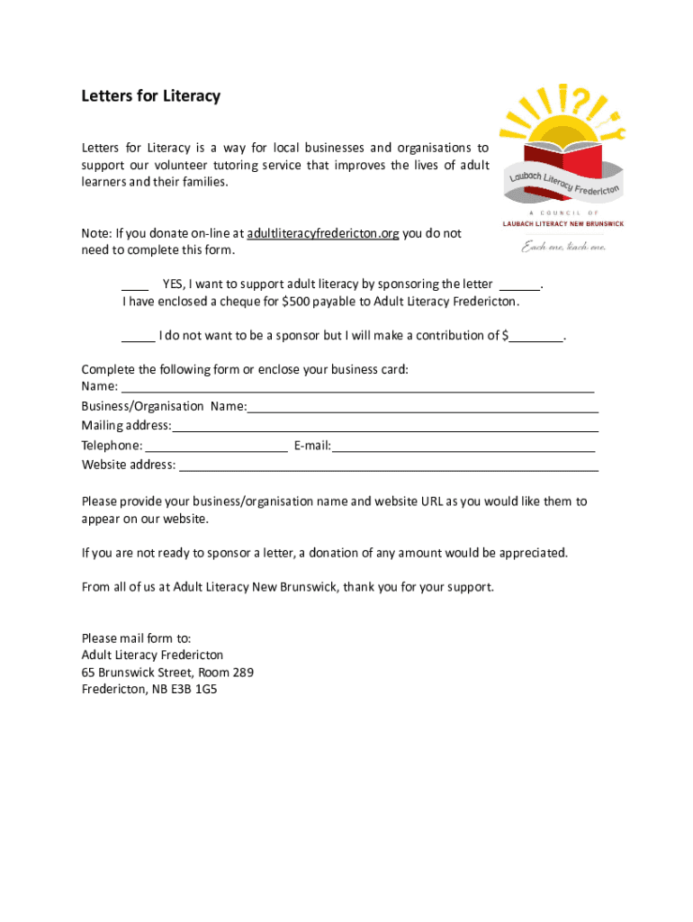 Fillable Online The Letters Of Literacy Worksheets & Teaching ...