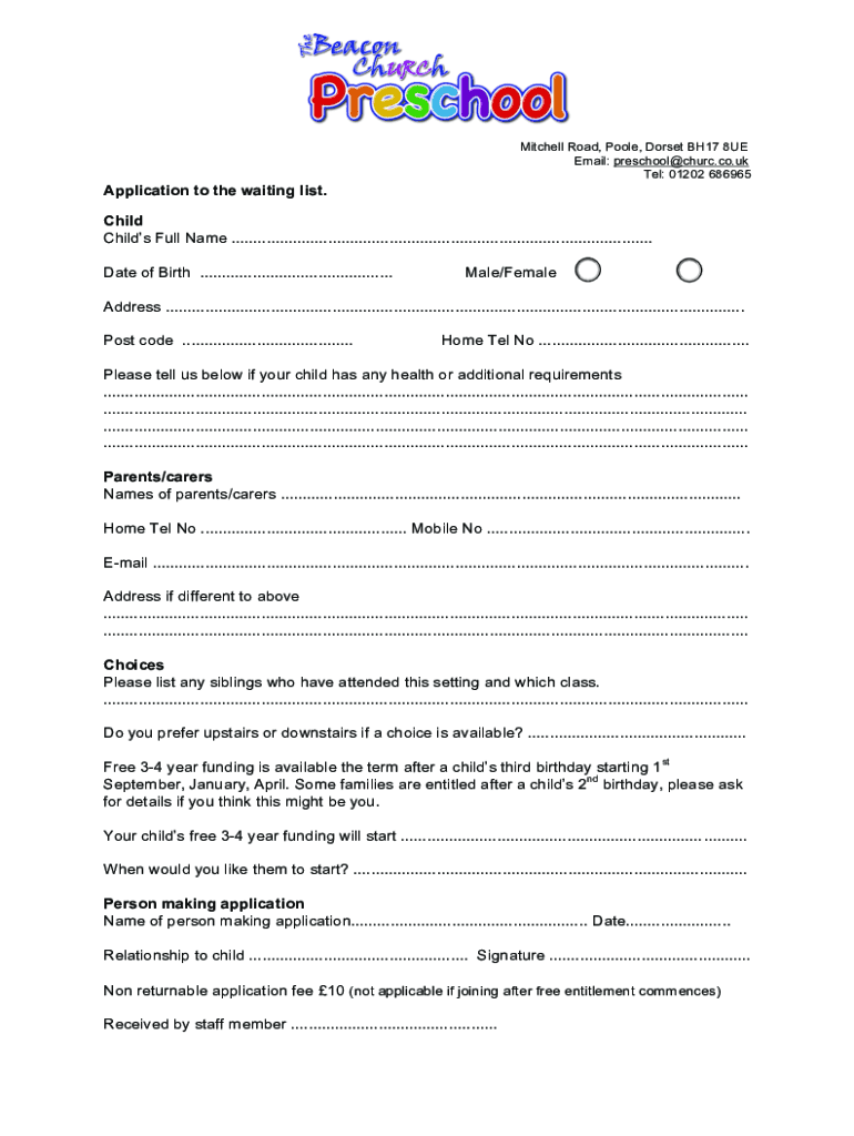 Form preview