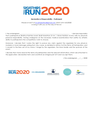 consent form - Skiathos Trail Run Half Marathon 2021