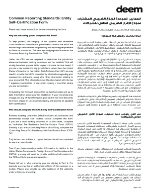 CRS Entity Self-Certification Form (CRS - E) - Hang Seng BankInstructions CRS Individual Self-Certification FormCRS Entity Self-Certification Form (CRS - E) - Hang Seng BankCRS Entity Self-Certification Form (CRS - E) - Hang Seng Bank