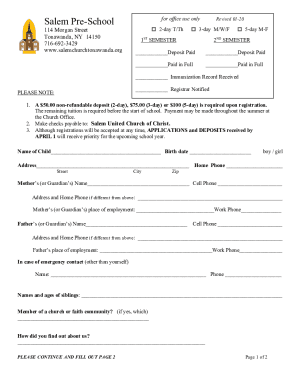 Form preview