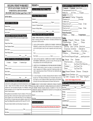 Electric Vehicle Charging Stations Building Permit Application Form