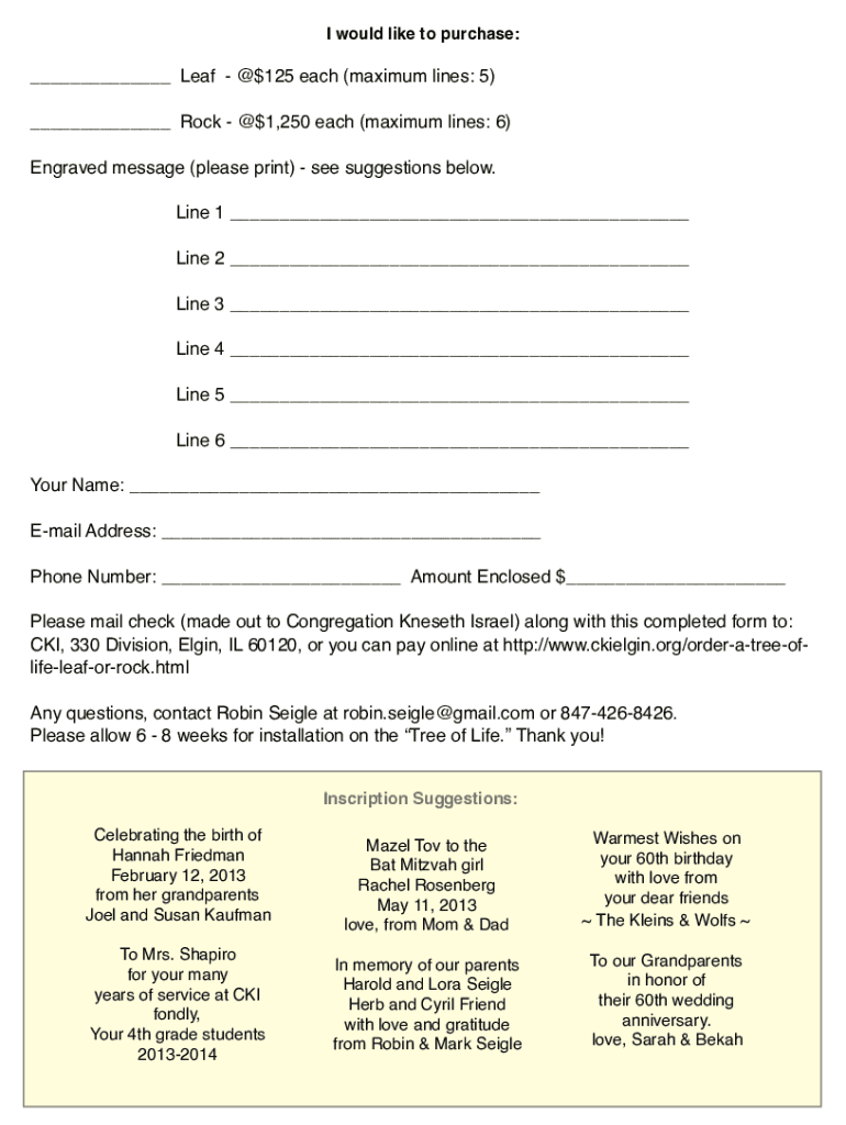 Form preview
