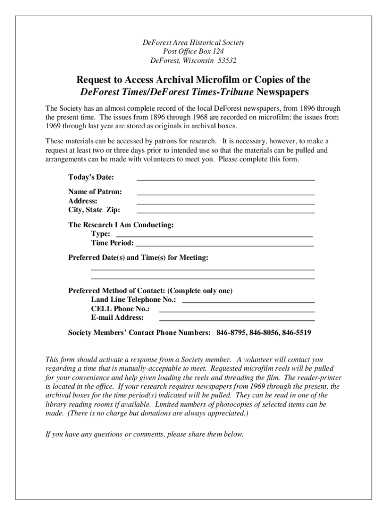 Form preview