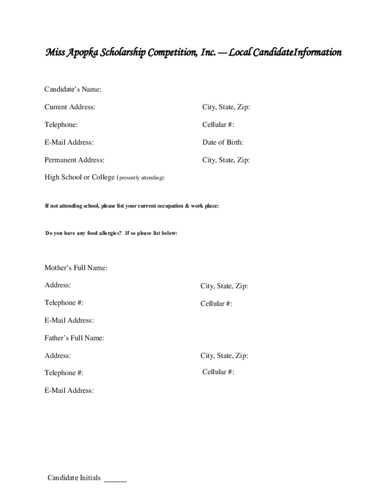 Form preview