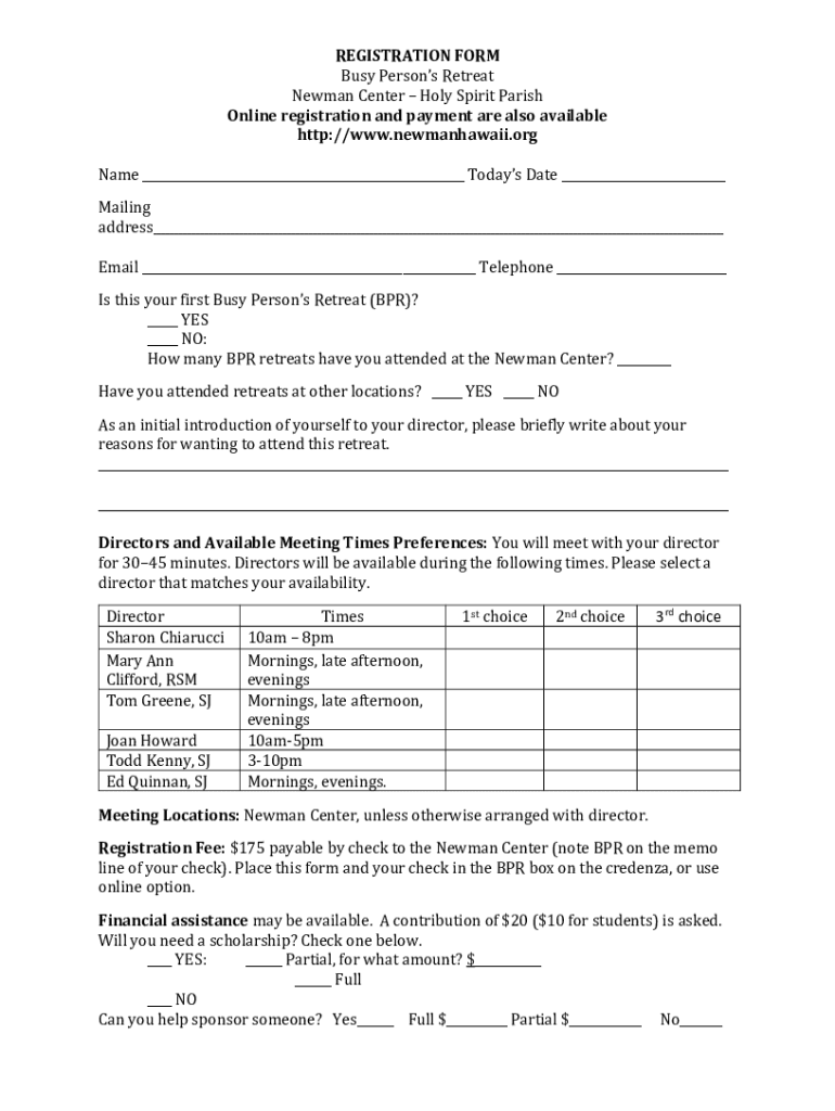 Form preview