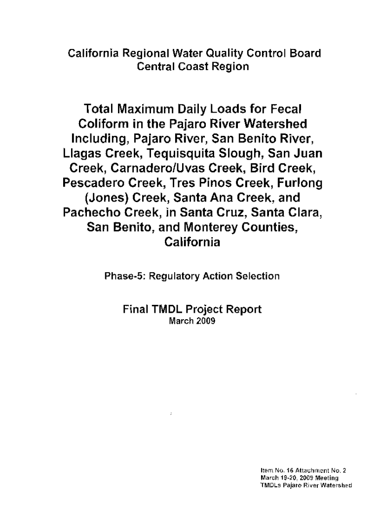 Fillable Online Water Boards MapCalifornia State Water Resources