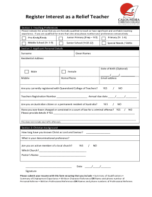 Form preview