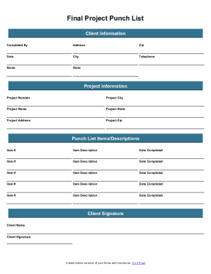 Form preview