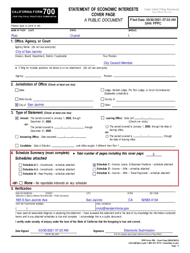 Form preview
