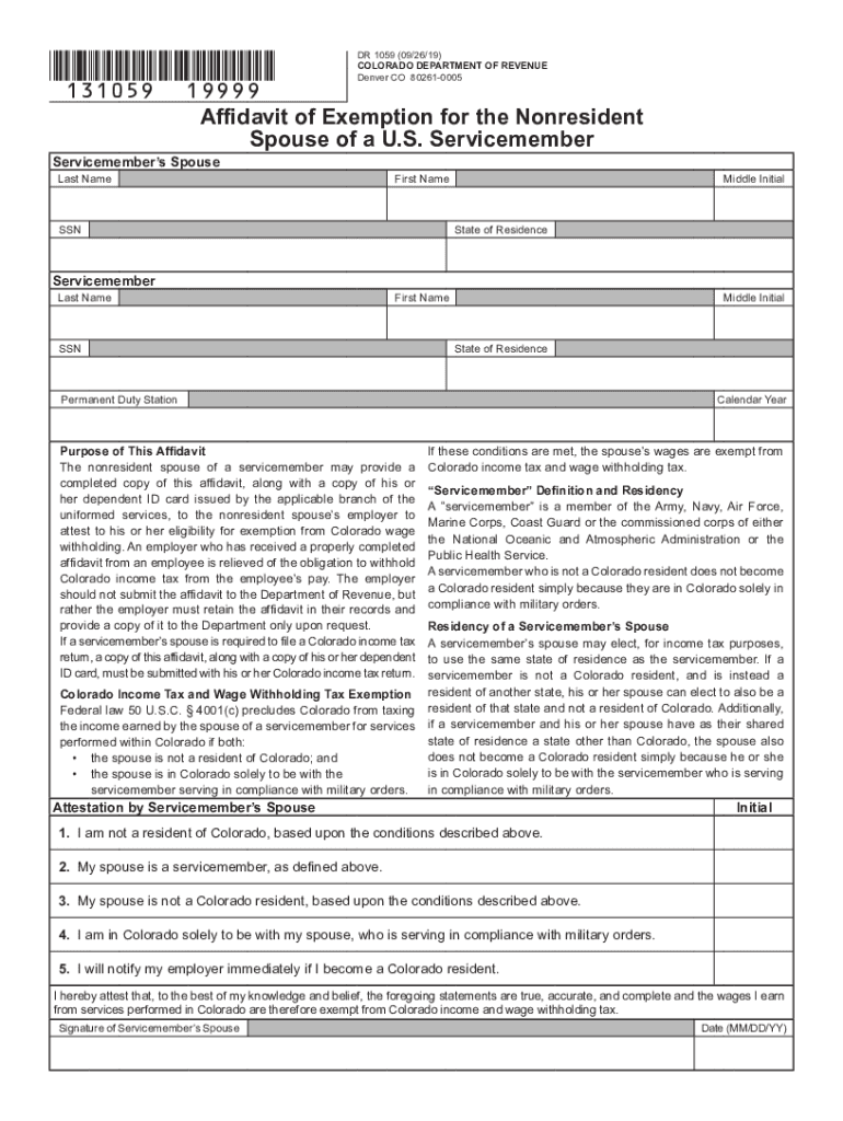 colorado 1059 Preview on Page 1