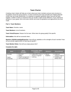 team charter template 07.docx - Team Charter Creating a team ...