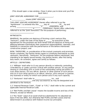 Free General Easement Agreement Doc Template | pdfFiller