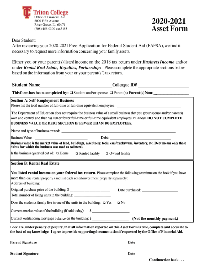 Fillable Online 2021-2022 V1 Standard Verification Worksheet - Triton ...