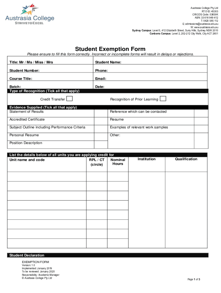 Form preview