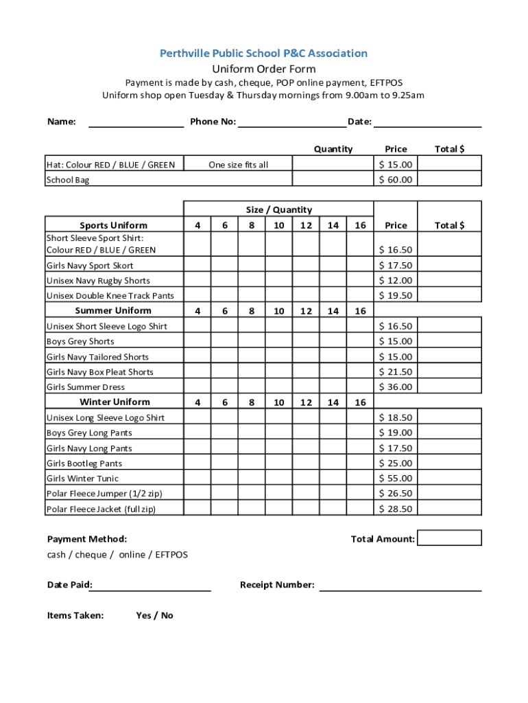 Form preview