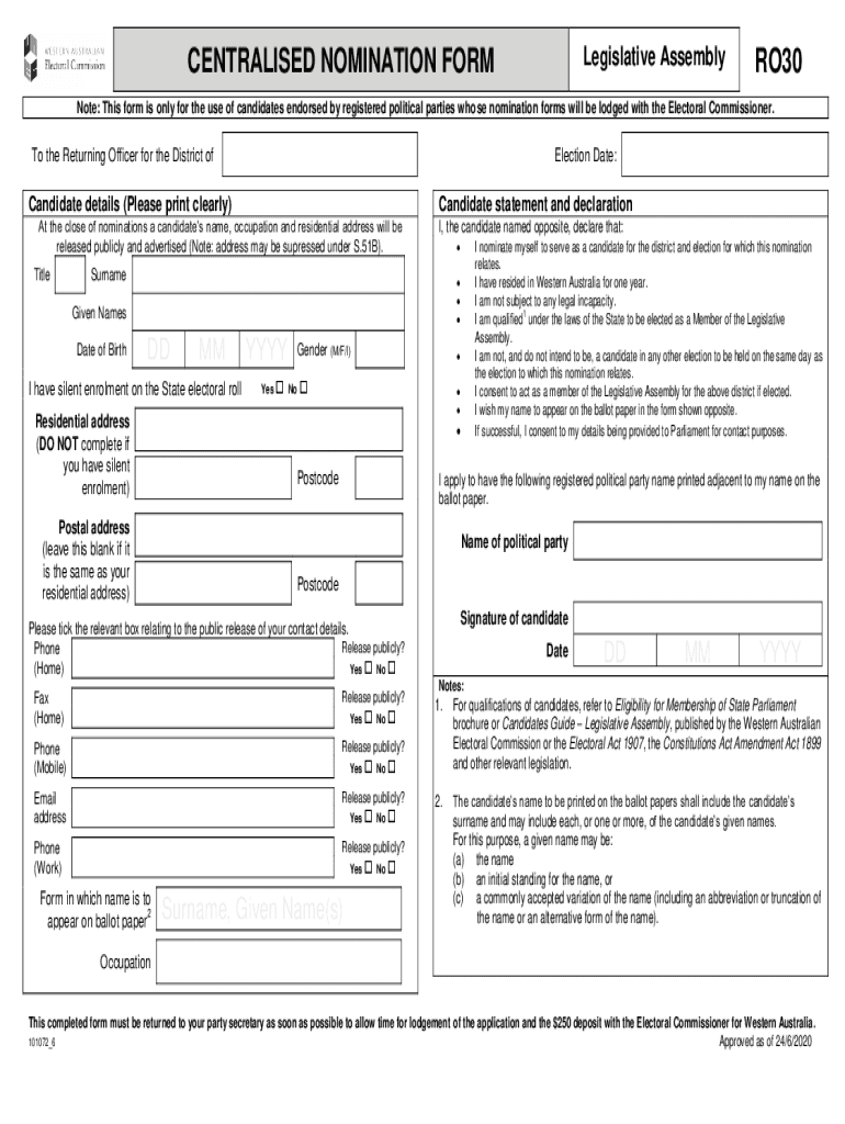 Form preview