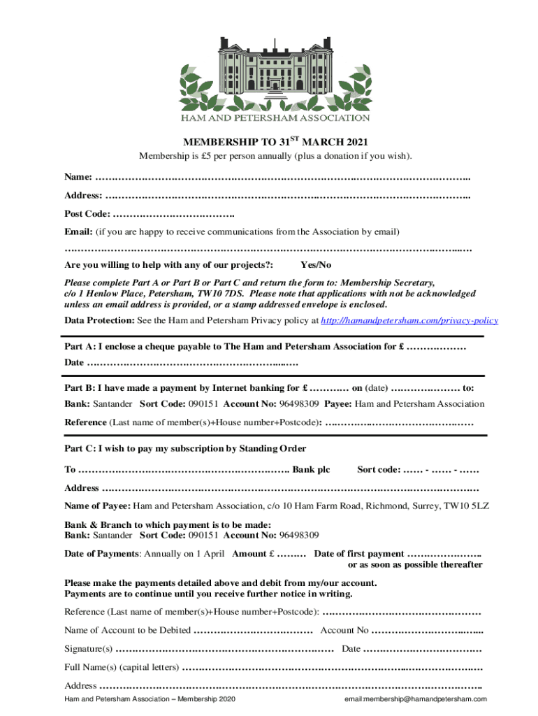 Fillable Online HPA Membership Form 2020 doc Fax Email Print PdfFiller fillable-online-hpa-membership-form-2020-doc-fax-email-print-pdffiller